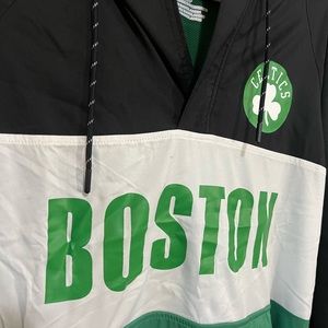 Boston CELTICS windbreaker rain pullover